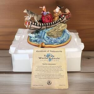 Vintage  Maruri Limited Edition "Santa's World Travels" 1997